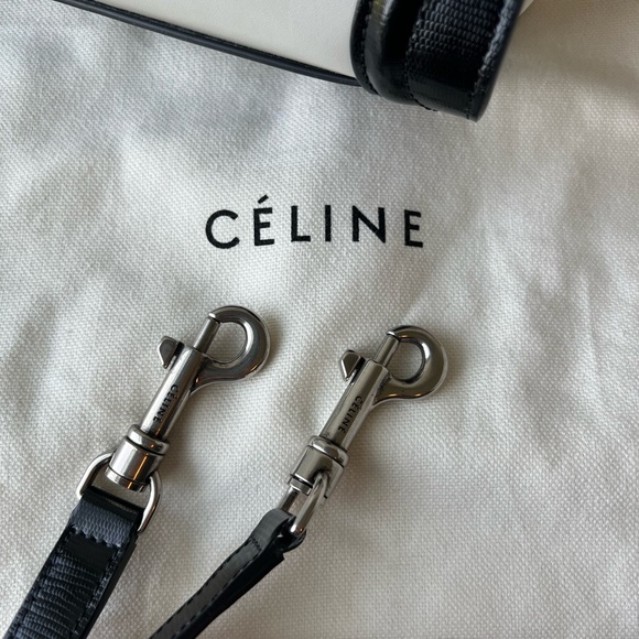 Celine bicolour nano luggage bag - Picture 6 of 12